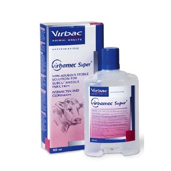 Virbamec Super Cattle Injection 500ml, POM-VPS Virbamec Super Cattle Injection 500ml, POM-VPS