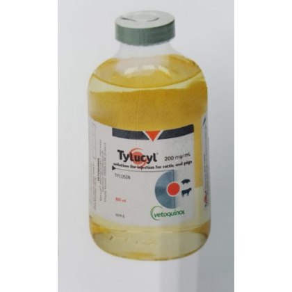 Tylucyl 200 mg/ml 100ml, POM-V Tylucyl 200 mg/ml 100ml, POM-V