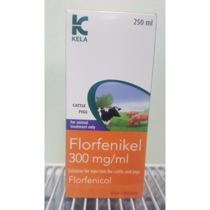 Florfenikel 300 mg/ml 250ml, POM-V Florfenikel 300 mg/ml 250ml, POM-V
