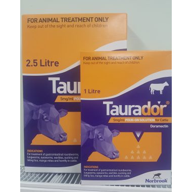 Taurador 5 mg/ml Pour-on for Cattle (POM-VPS) Taurador 5 mg/ml Pour-on for Cattle (POM-VPS)
