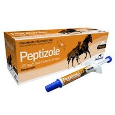 Peptizole 370 mg/g Oral Paste for Horses (7 syringes) , POM-V Peptizole 370 mg/g Oral Paste for Horses (7 syringes) , POM-V