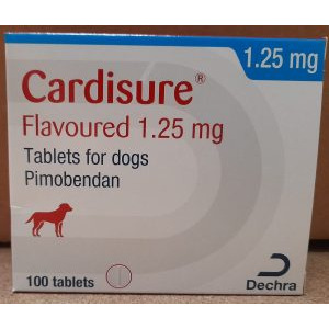 Cardisure Flavoured tablets for dogs 100s, POM-V