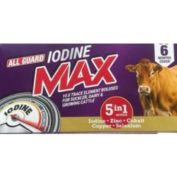 ALL GUARD IODINE MAX 10s ALL GUARD IODINE MAX 10s