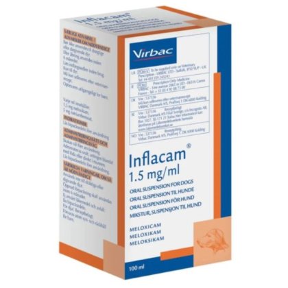 Inflacam 1.5mg/mL oral suspension for dogs