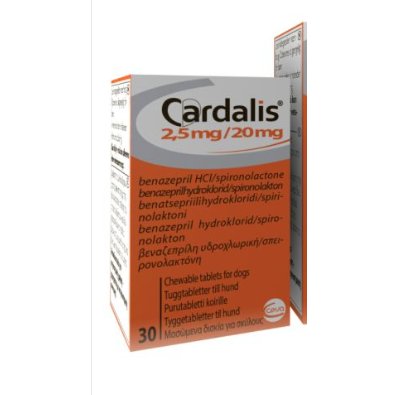 Cardalis Chewable Tablets for Dogs 1x30 Cardalis Chewable Tablets for Dogs 1x30