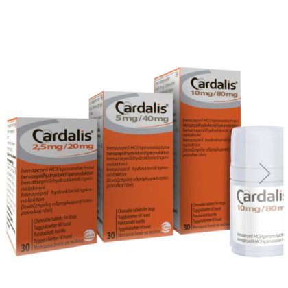 Cardalis Chewable Tablets for Dogs 1x30 Cardalis Chewable Tablets for Dogs 1x30