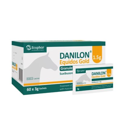 Danilon Equidos Gold 1.5 g Granules for Horses and Ponies 3g Sachets Danilon Equidos Gold 1.5 g Granules for Horses and Ponies 3g Sachets