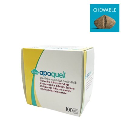Apoquel CHEWABLE tablets for dogs, POM-V Apoquel CHEWABLE tablets for dogs, POM-V