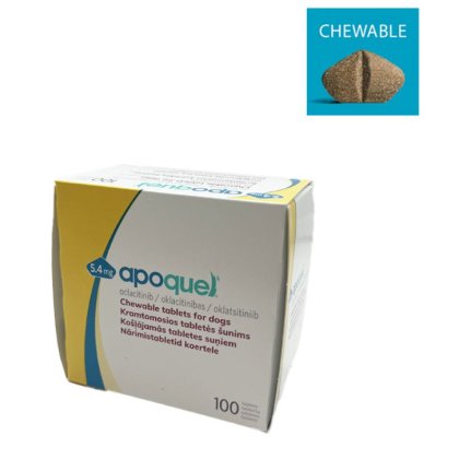 Apoquel CHEWABLE tablets for dogs, POM-V Apoquel CHEWABLE tablets for dogs, POM-V