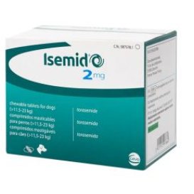 Isemid 4mg chewable tablets for dogs. POM-V Isemid 4mg chewable tablets for dogs. POM-V