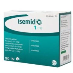 Isemid 4mg chewable tablets for dogs. POM-V Isemid 4mg chewable tablets for dogs. POM-V