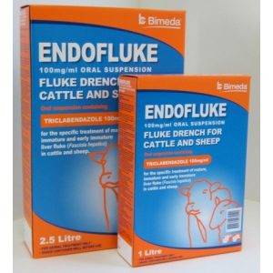 Endofluke 100mg/ml Oral Suspension 2.5L, POM-VPS Endofluke 100mg/ml Oral Suspension 2.5L, POM-VPS