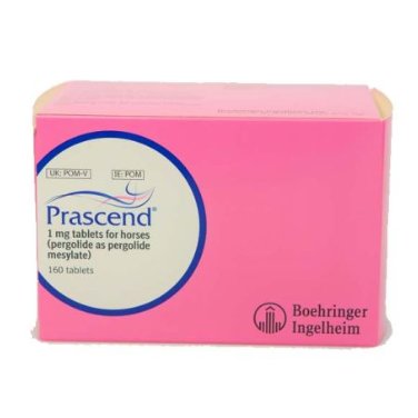 Prascend 1 mg Tablets for Horses. POM-V Prascend 1 mg Tablets for Horses. POM-V