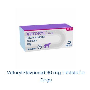Vetoryl Chewable Tablets for Dogs Vetoryl Chewable Tablets for Dogs