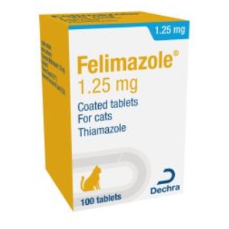 Felimazole Coated Tablets for Cats POM-V Felimazole Coated Tablets for Cats POM-V