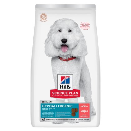 Hills Science Plan Hypoallergenic - SM/Med/Lg Breeds Hills Science Plan Hypoallergenic - SM/Med/Lg Breeds