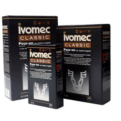 Ivomec Classic Pour On 1 L, POM-VPS Ivomec Classic Pour On 1 L, POM-VPS