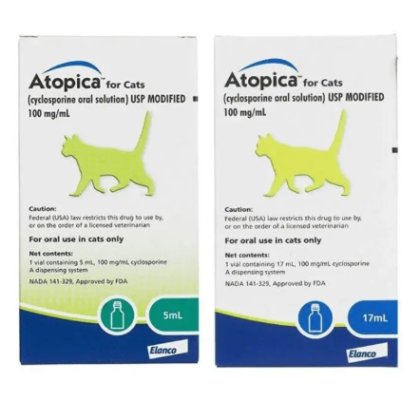 Atopica Cat Solution 100mg/ml, POM-V Atopica Cat Solution 100mg/ml, POM-V