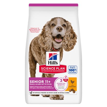Hills Science Plan Senior 11 + - Small & Mini Hills Science Plan Senior 11 + - Small & Mini