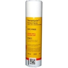 Terramycin Aerosol Spray 3.92% w/w cutaneous spray 150ml, POM-V Terramycin Aerosol Spray 3.92% w/w cutaneous spray 150ml, POM-V