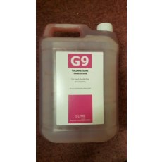 G9 Chlorhexidine Handscrub 4% 5 Litre G9 Chlorhexidine Handscrub 4% 5 Litre