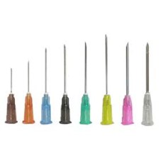 Needles Disposable Poly Hub (100) Needles Disposable Poly Hub (100)