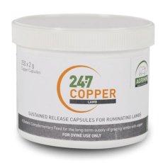 24-7 Copper Boluses 2g Lamb 1x250 24-7 Copper Boluses 2g Lamb 1x250