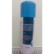 Engemycin® Spray, 25mg/ml, cutaneous spray, suspension for cattle, sheep and pigs 200ml, POM-V Engemycin® Spray, 25mg/ml, cutaneous spray, suspension for cattle, sheep and pigs 200ml, POM-V