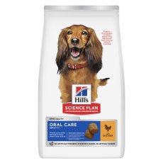 Hills SP Adult Oral Care Medium Dry Dog Food - Chicken Hills SP Adult Oral Care Medium Dry Dog Food - Chicken