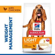 Hills Science Plan Mature Adult - Light Dog 7+ years Hills Science Plan Mature Adult - Light Dog 7+ years