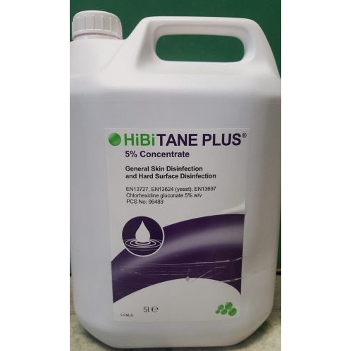 Hibitane Plus 5% concentrate 5 Litre