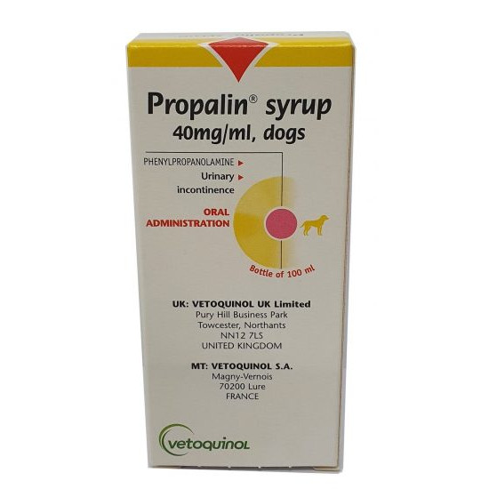 Propalin Syrup 40mg/ml dogs 100ml, POM-V