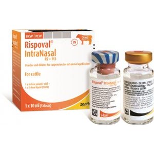 Rispoval Intranasal RS+PI3 (with nasal applicators), POM-V (Fridge)