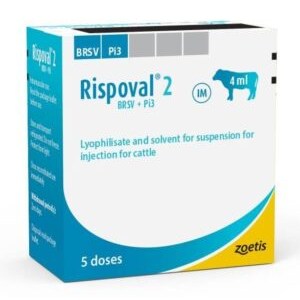 Rispoval 2 RSV+PI3, 5 dose POM-V (Fridge)