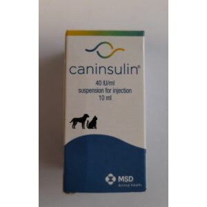 Caninsulin 40IU/ml, POM-V (fridge)