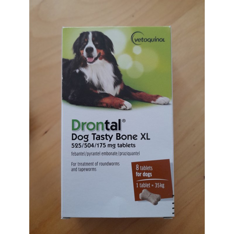 Drontal Tasty Dog XL 35k Tablets 2x4 NFA-VPS Drontal Tasty Dog XL 35k Tablets 2x4 NFA-VPS