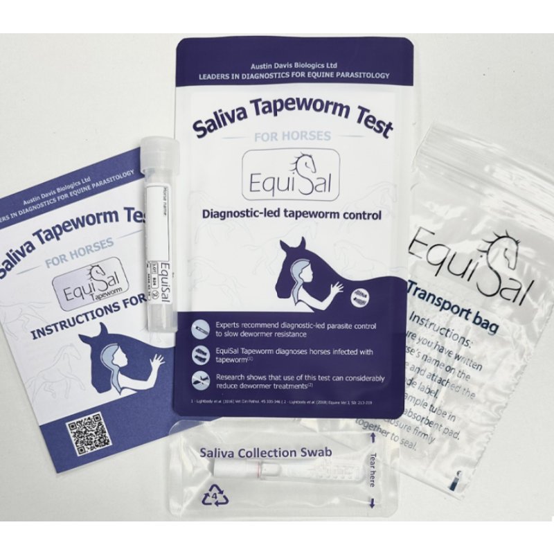 EquiSal Tapeworm saliva test kit EquiSal Tapeworm saliva test kit