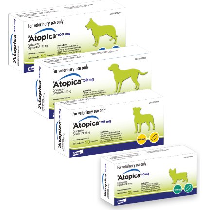 Atopica Soft Capsules for Dogs POM-V Atopica Soft Capsules for Dogs POM-V