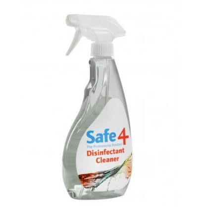 Safe4 Disinfectant Cleaner 500ml Safe4 Disinfectant Cleaner 500ml