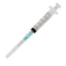 Disposable 2ml Syringe with 23G 5/8 needle