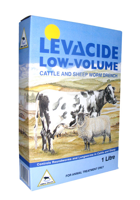 Levacide Low Volume Cattle & Sheep 7.5% 2.5L, POM-VPS