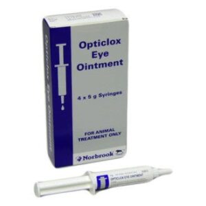 Opticlox Eye ointment 4 pack, POM-V