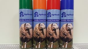 Sheep marker spray