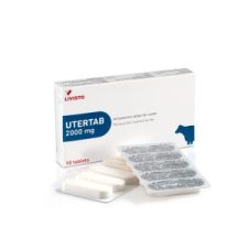 Utertab 2000 mg Tetracycline hydrochloride intrauterine tablet for cattle