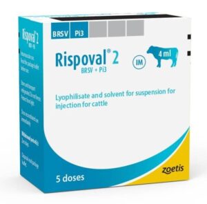 Rispoval 2 injection (RSV, PI3)